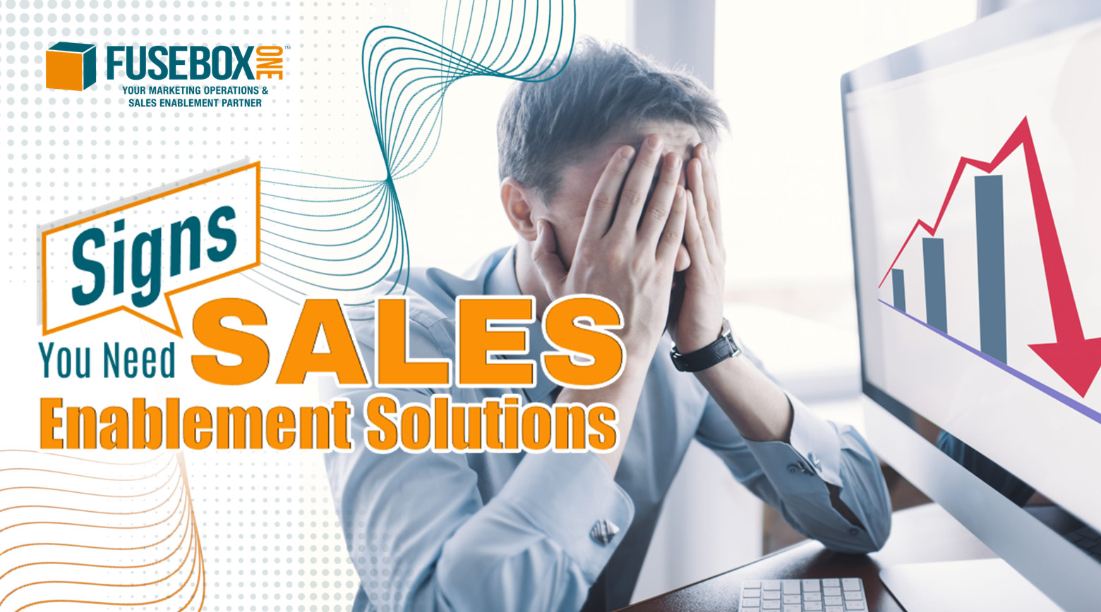 Sales Rep struggling with sales enablement solution
