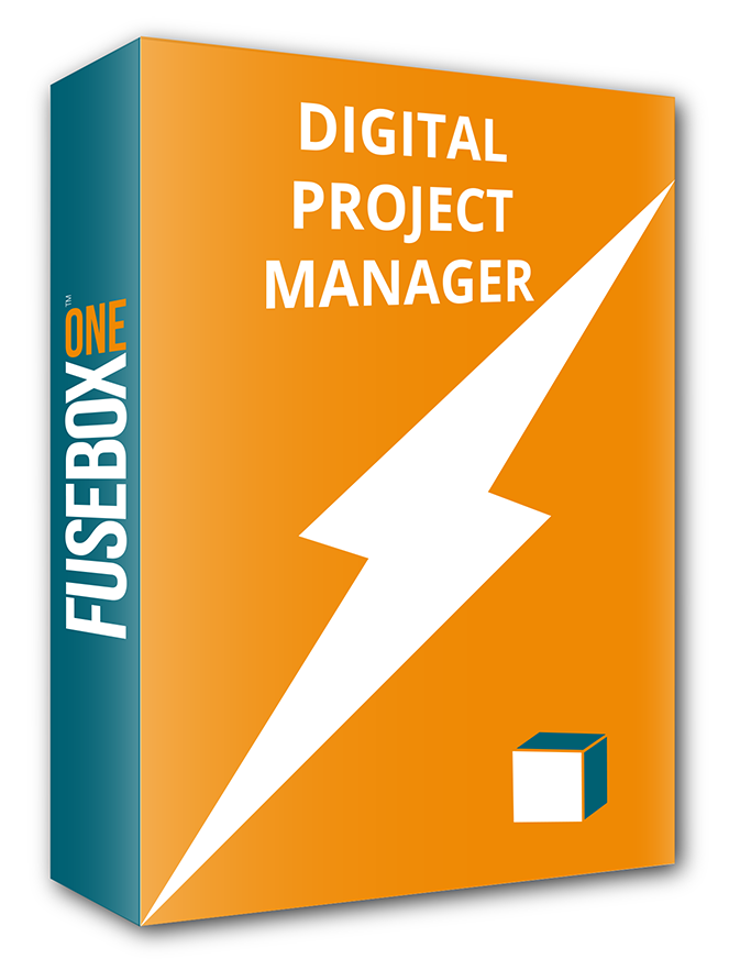 Digital Project Management software box.