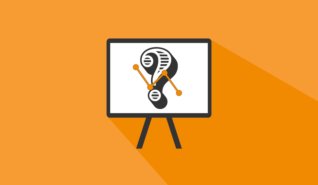 A Easel with a Questions Mark and a Graph Showing a Downward Projection because of a Low Salesforce adoption rate